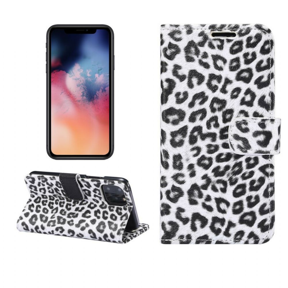 Lederhüllen Für iPhone 11 Pro Leopard