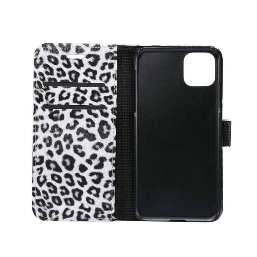 Lederhüllen Für iPhone 11 Pro Leopard