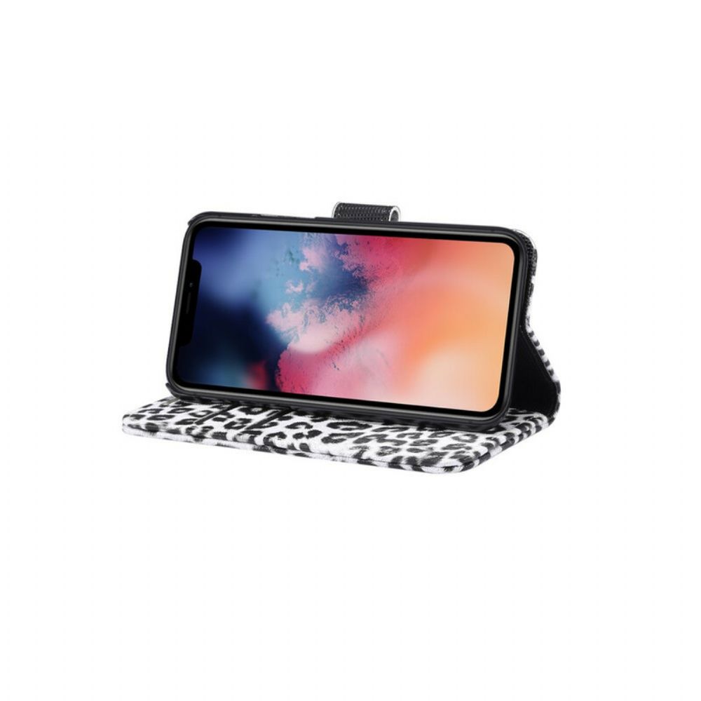 Lederhüllen Für iPhone 11 Pro Leopard