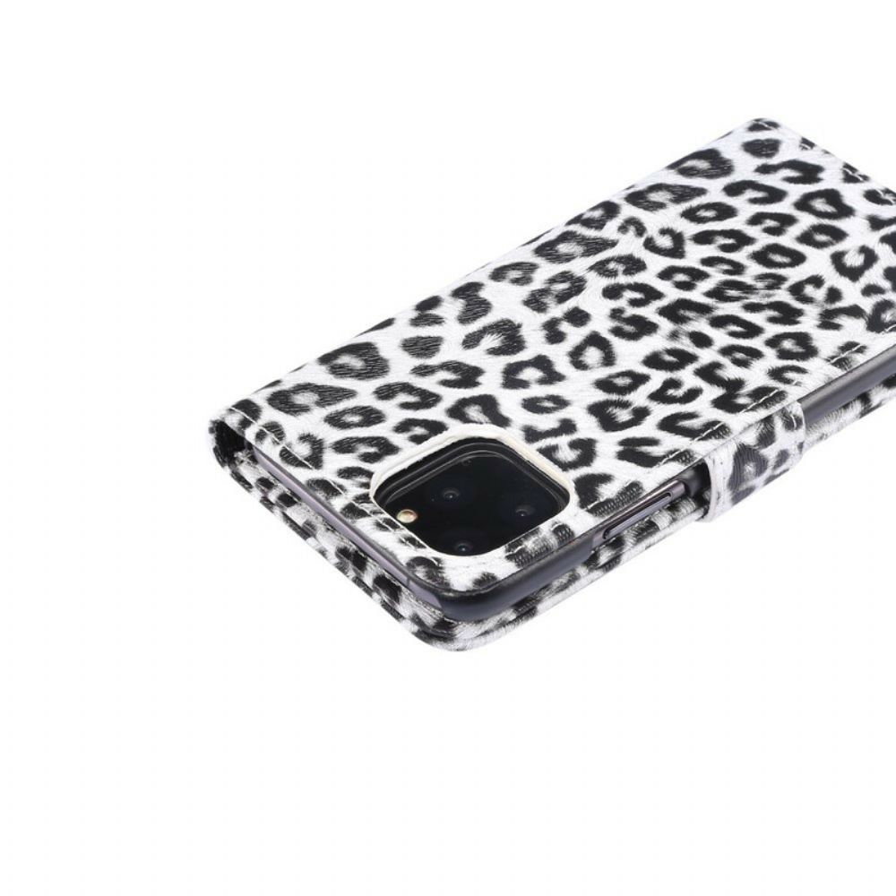 Lederhüllen Für iPhone 11 Pro Leopard