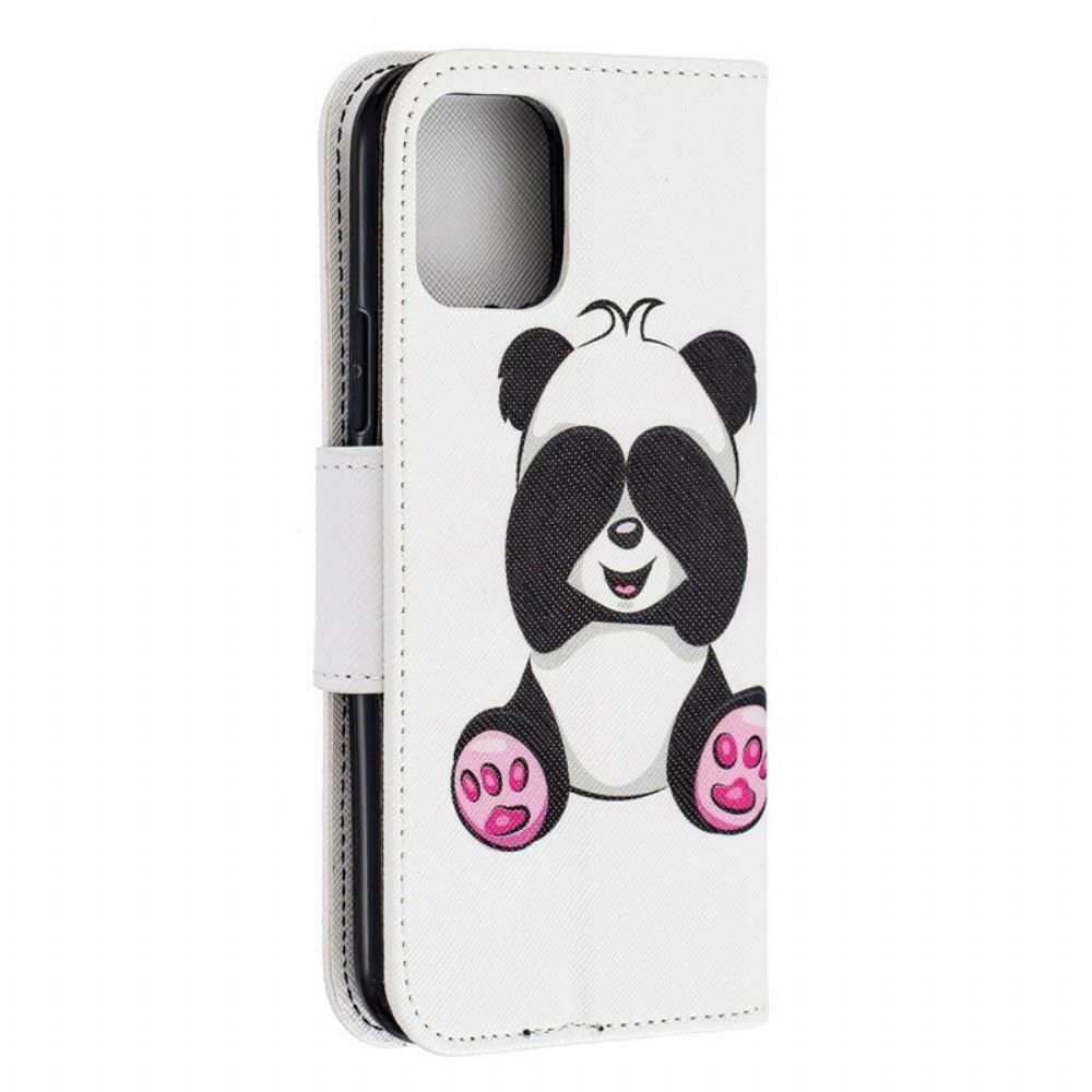 Lederhüllen Für iPhone 11 Pro Panda-spaß