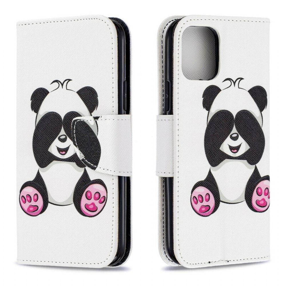 Lederhüllen Für iPhone 11 Pro Panda-spaß