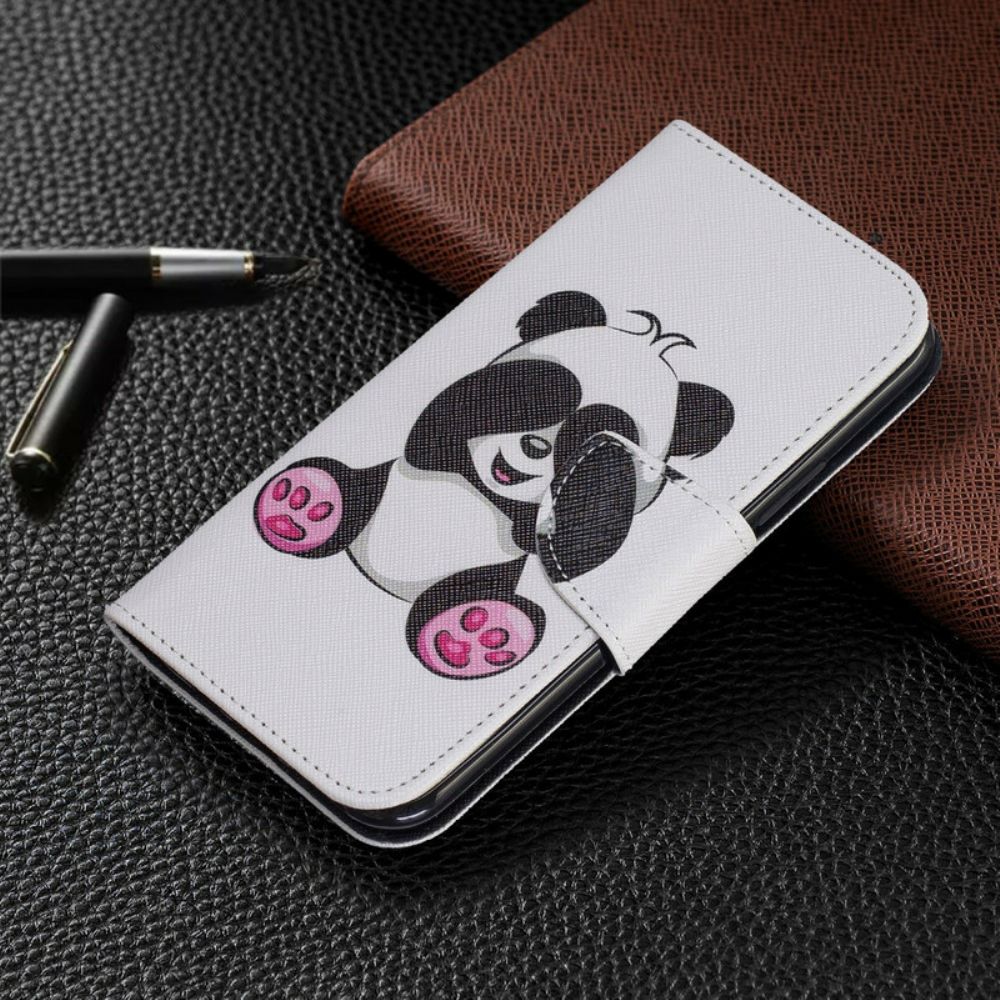 Lederhüllen Für iPhone 11 Pro Panda-spaß