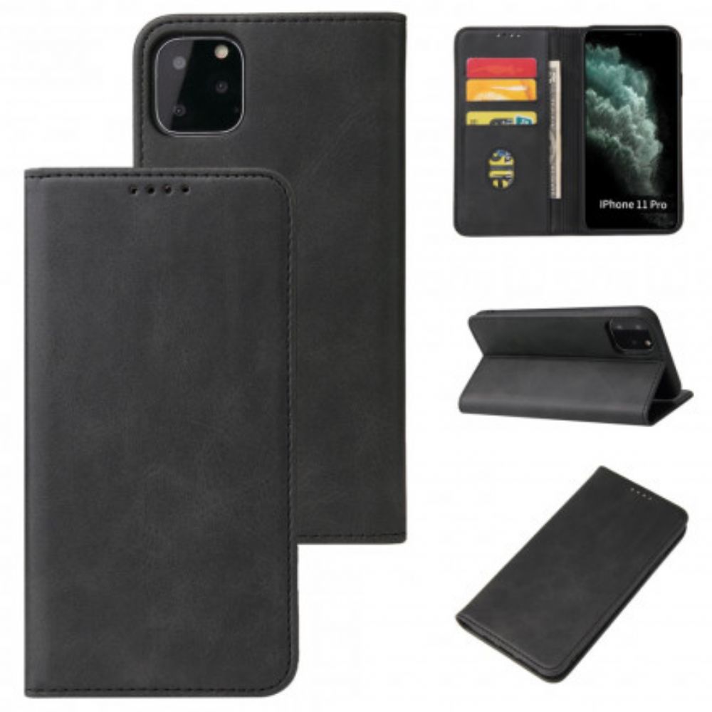 Schutzhülle Für iPhone 11 Pro Flip Case Business Style Plus In Lederoptik