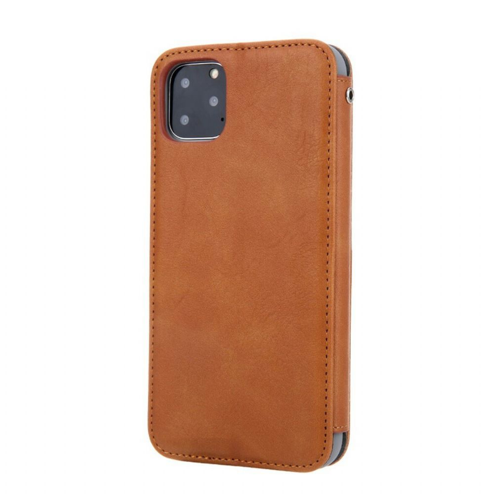 Schutzhülle Für iPhone 11 Pro Flip Case Fineness-leder-stil