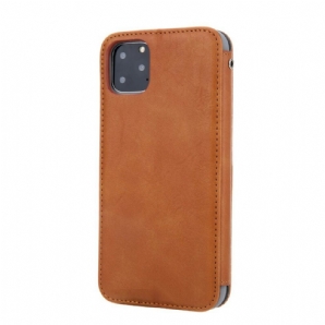 Schutzhülle Für iPhone 11 Pro Flip Case Fineness-leder-stil