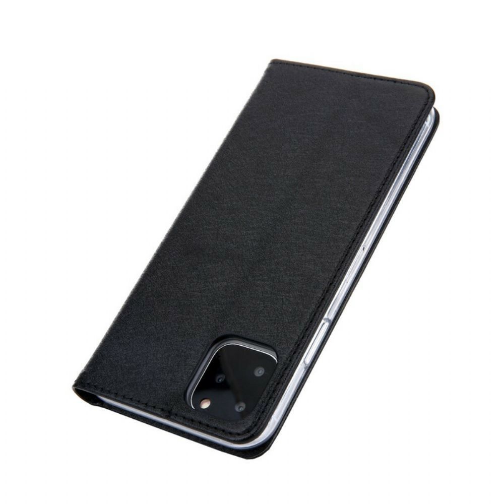 Schutzhülle Für iPhone 11 Pro Flip Case Seidentextur Ledereffekt Cmai2