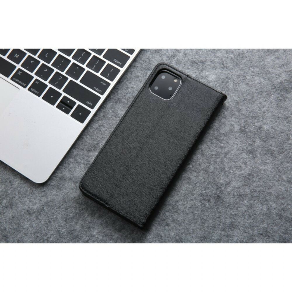 Schutzhülle Für iPhone 11 Pro Flip Case Seidentextur Ledereffekt Cmai2