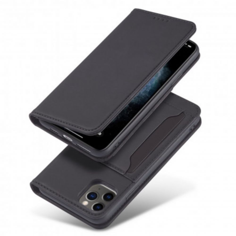 Schutzhülle Für iPhone 11 Pro Flip Case Unterstützungskarteninhaber