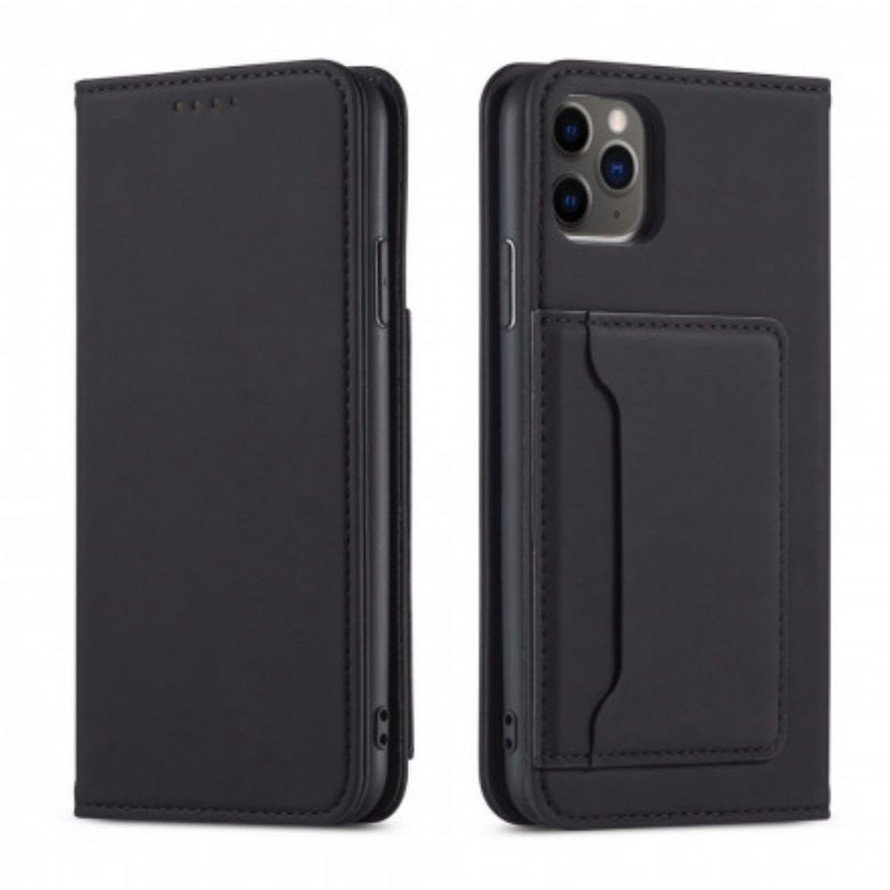 Schutzhülle Für iPhone 11 Pro Flip Case Unterstützungskarteninhaber