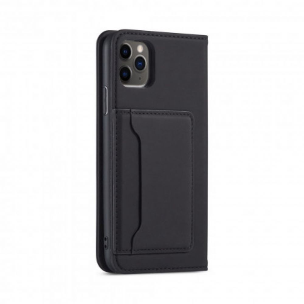 Schutzhülle Für iPhone 11 Pro Flip Case Unterstützungskarteninhaber