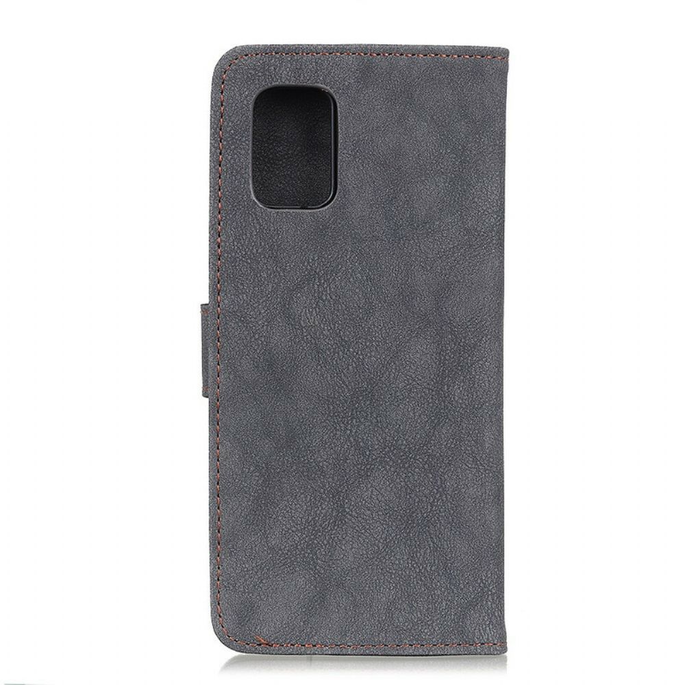 Flip Case Für OnePlus 8T Khazneh Retro Spaltleder