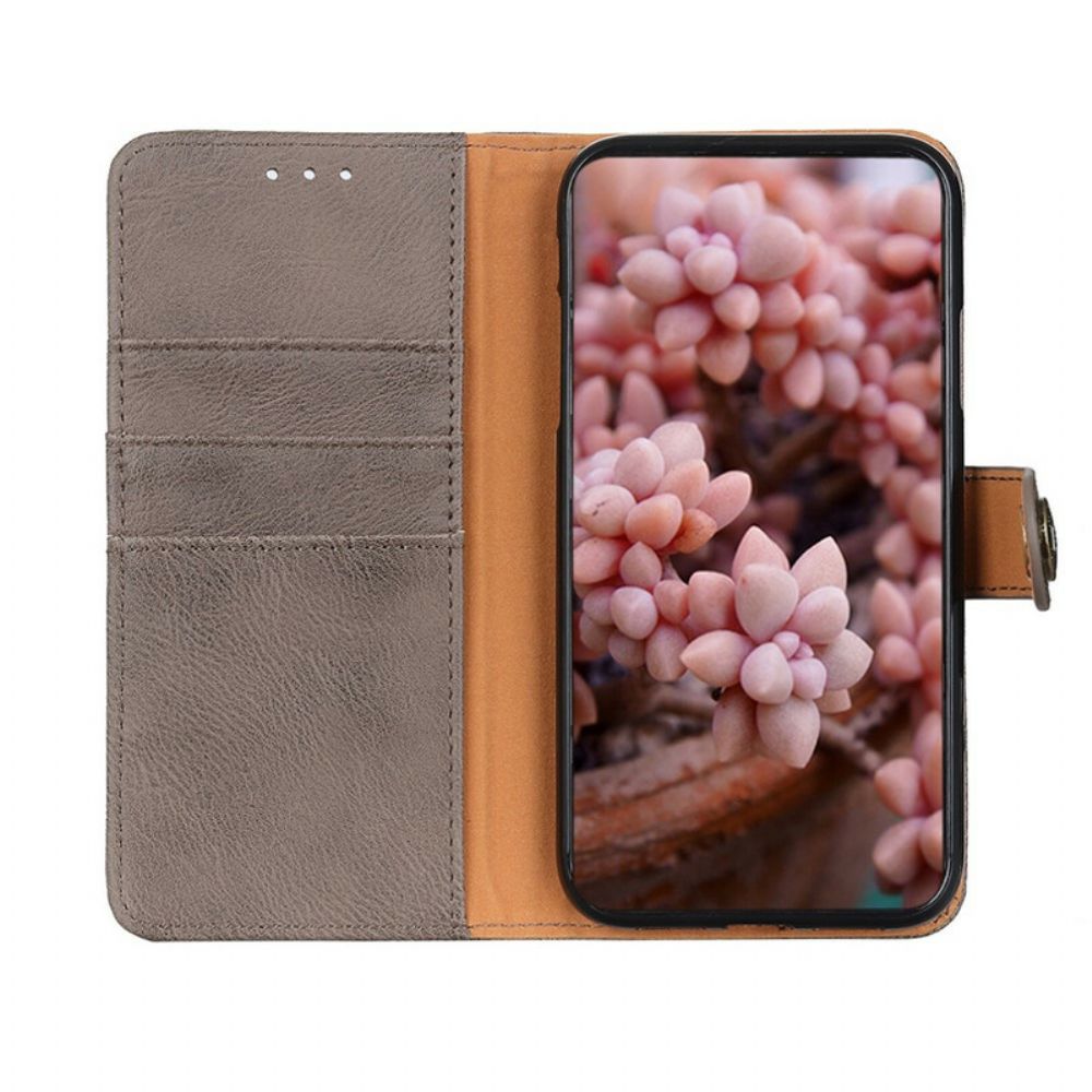 Flip Case Für OnePlus 8T Kunstleder Khazneh