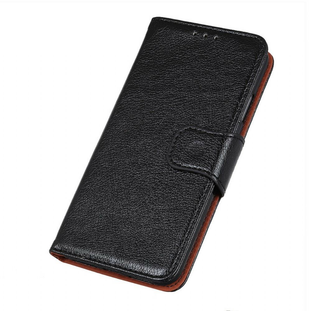 Flip Case Für OnePlus 8T Spaltnappaleder