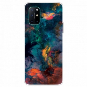 Hülle Für OnePlus 8T Bunte Wolken