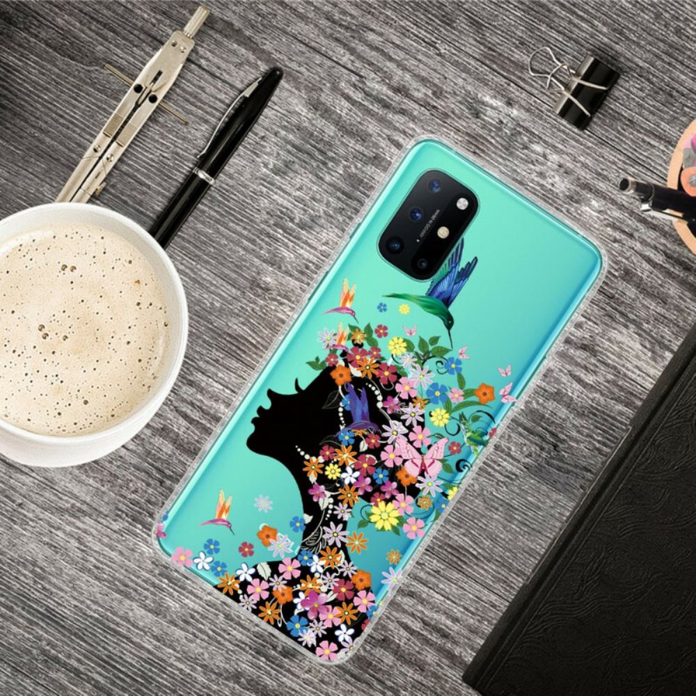 Hülle Für OnePlus 8T Hübscher Blütenkopf