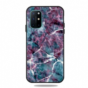 Hülle Für OnePlus 8T Lila Marmor