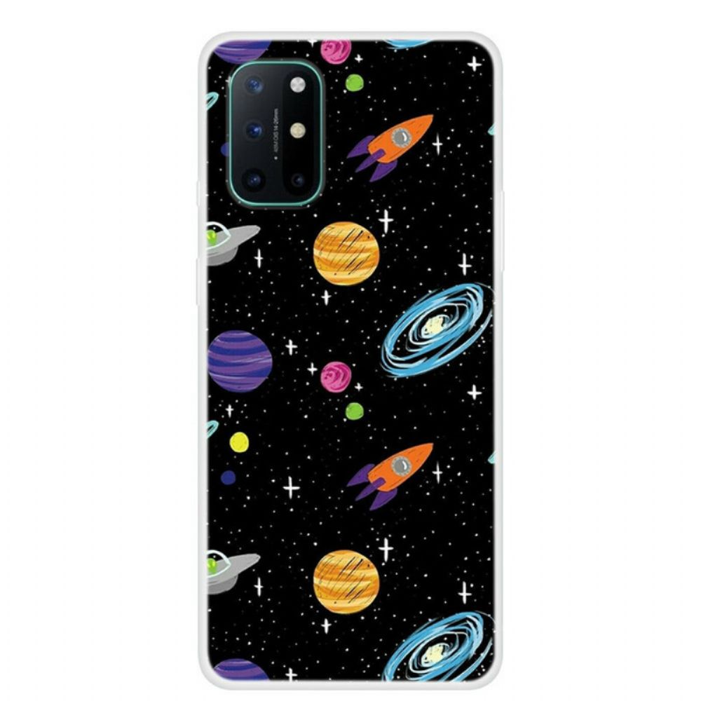 Hülle Für OnePlus 8T Planet Galaxie