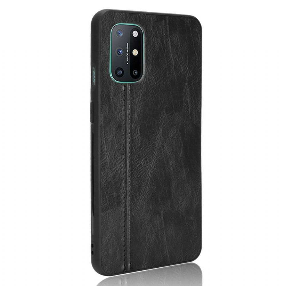 Hülle Für OnePlus 8T Style Ledernähte