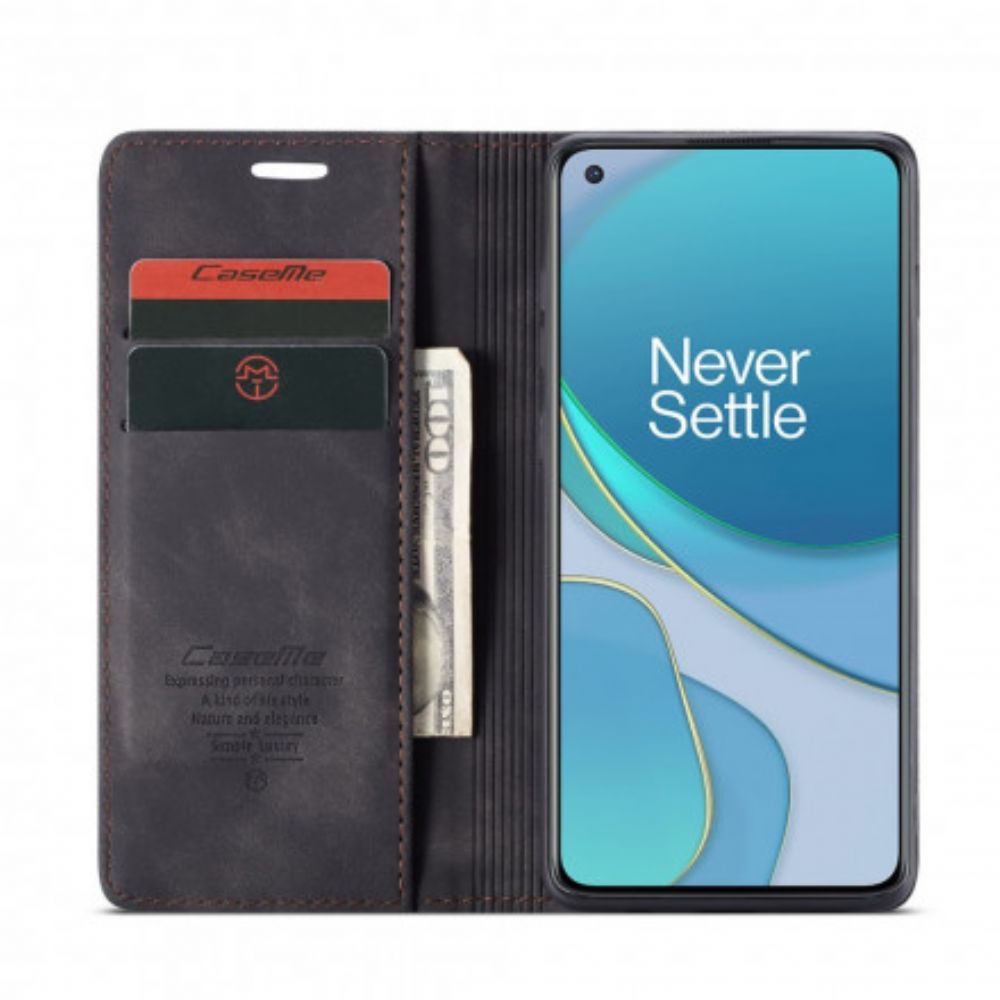 Schutzhülle Für OnePlus 8T Flip Case Caseme Kunstleder