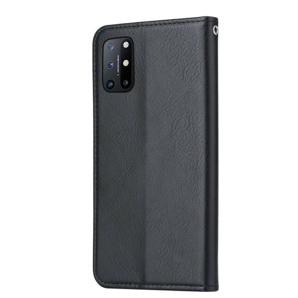 Schutzhülle Für OnePlus 8T Flip Case Kartenetui Aus Kunstleder