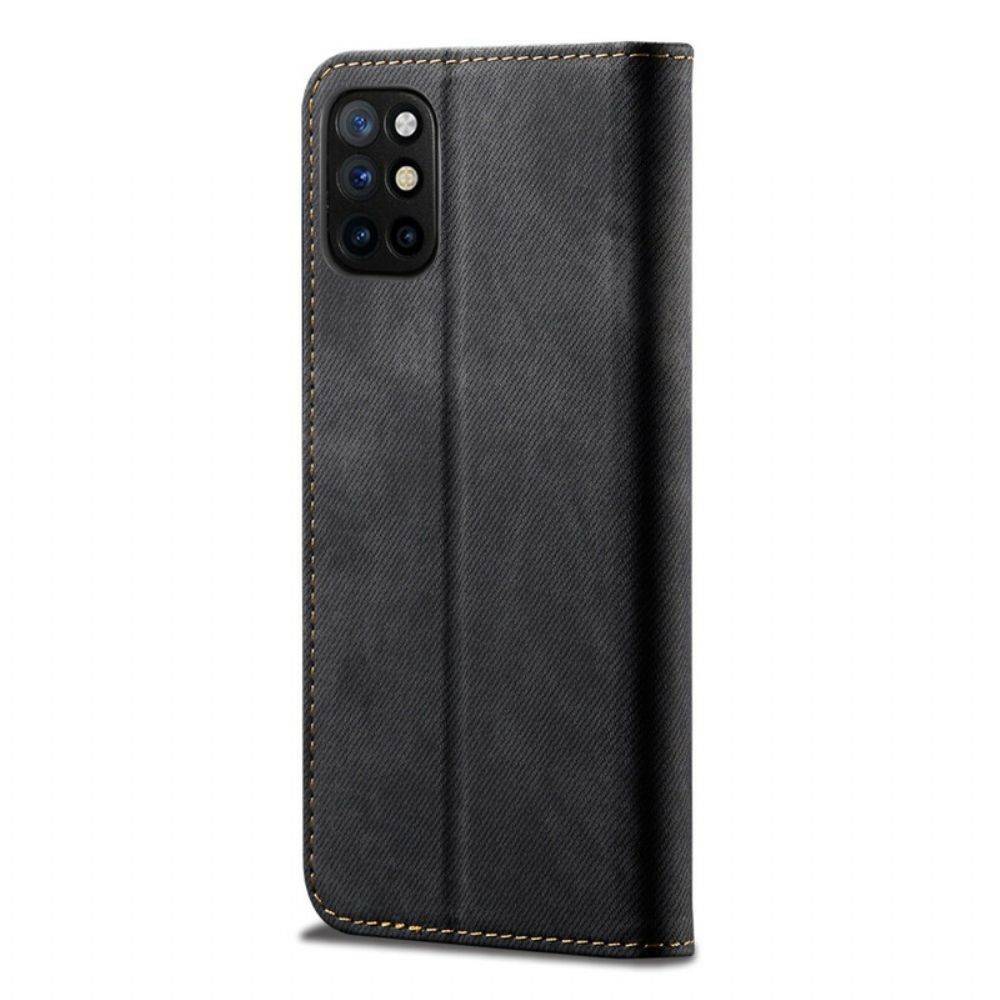 Schutzhülle Für OnePlus 8T Flip Case Lederimitat Mit Jeansstruktur