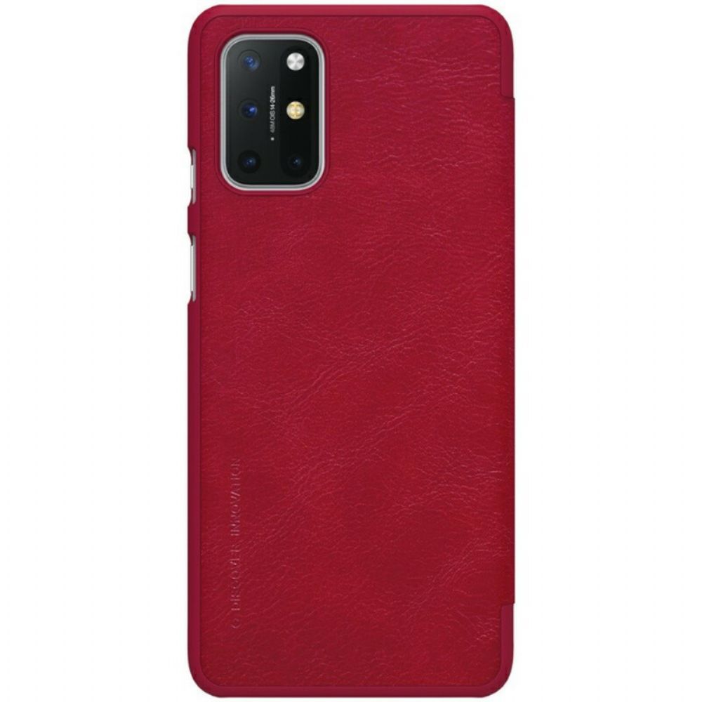 Schutzhülle Für OnePlus 8T Flip Case Nillkin Qin-serie