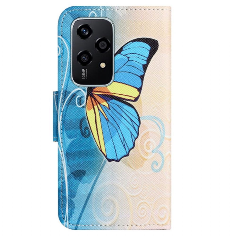 Lederhüllen Für Honor 200 Lite Schmetterling