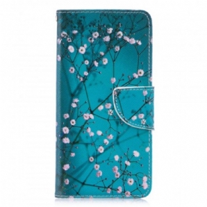 Flip Case Für Huawei P30 Blühender Baum