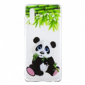 Handyhülle Für Huawei P30 Transparenter Panda Isst