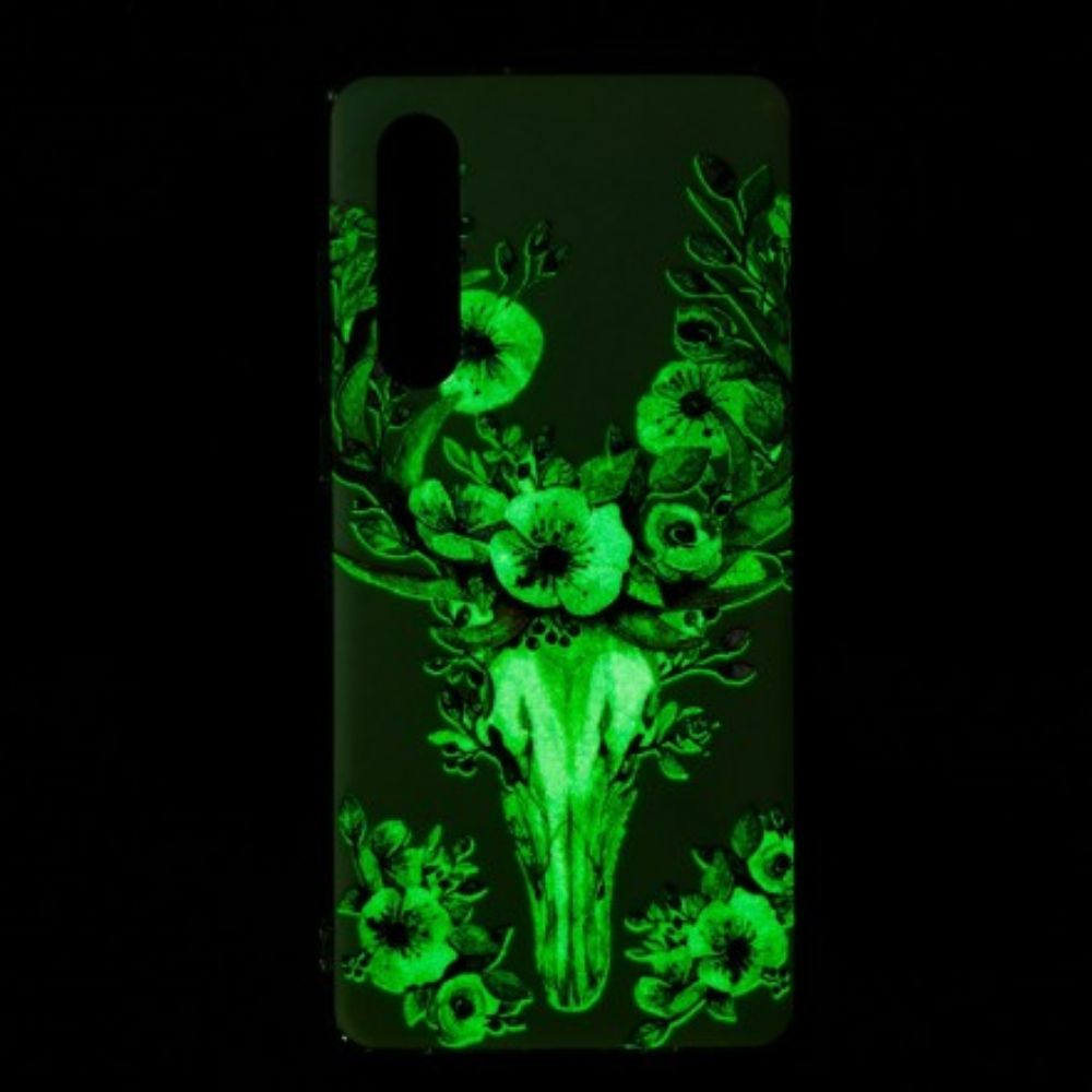 Hülle Für Huawei P30 Fluoreszierender Blütenelch