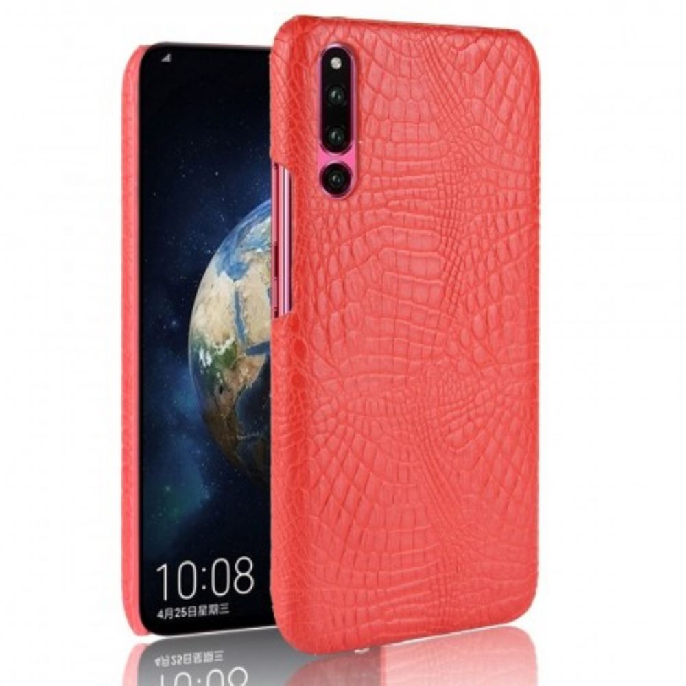 Hülle Für Huawei P30 Krokodilleder-effekt