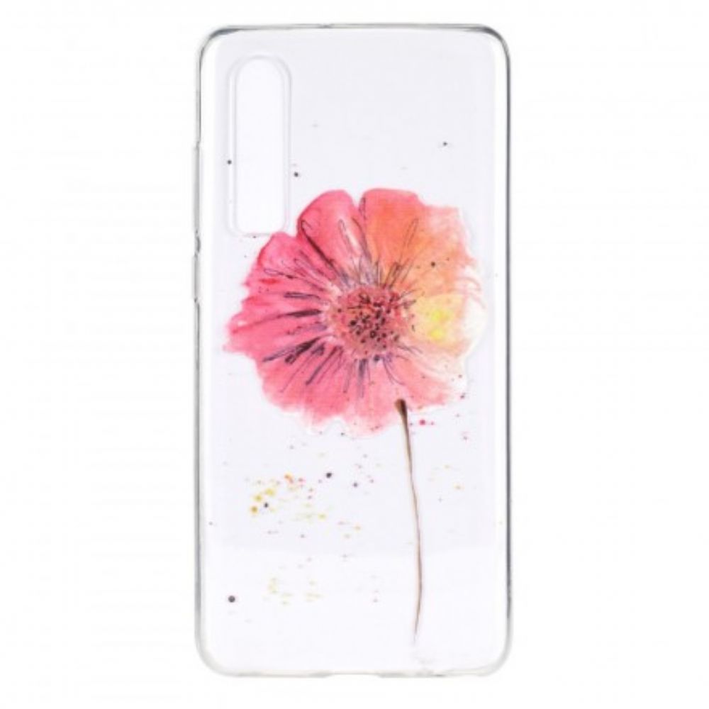 Hülle Für Huawei P30 Nahtloses Aquarell-blumenmuster