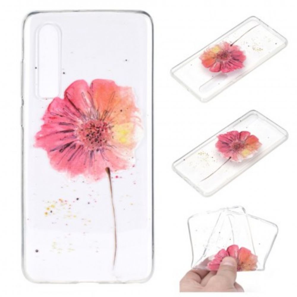 Hülle Für Huawei P30 Nahtloses Aquarell-blumenmuster