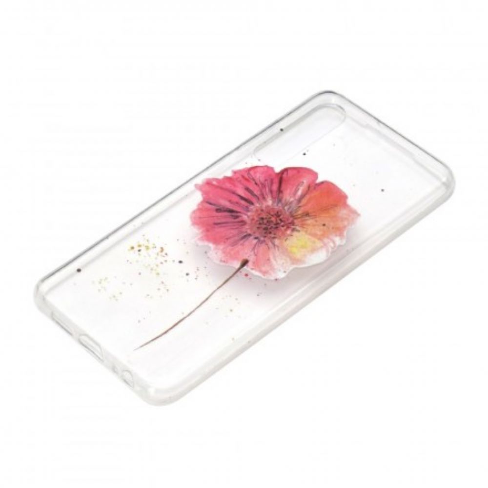 Hülle Für Huawei P30 Nahtloses Aquarell-blumenmuster