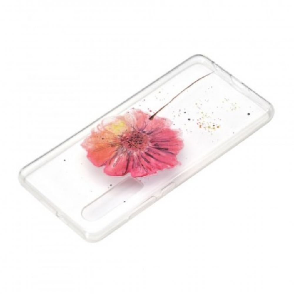 Hülle Für Huawei P30 Nahtloses Aquarell-blumenmuster