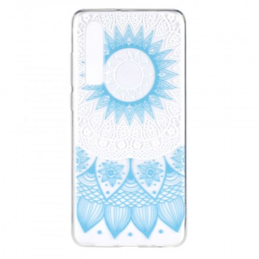 Hülle Für Huawei P30 Transparent Farbiges Mandala