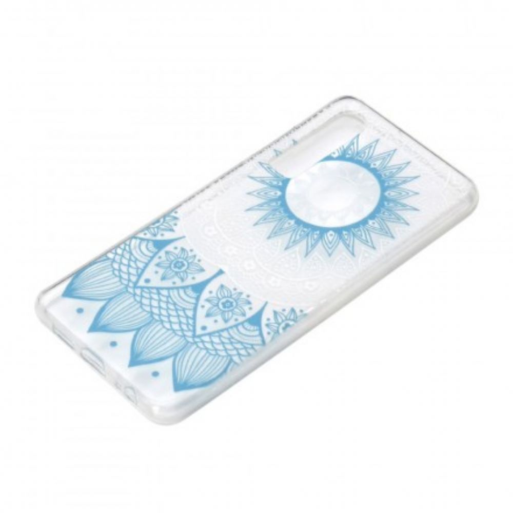 Hülle Für Huawei P30 Transparent Farbiges Mandala