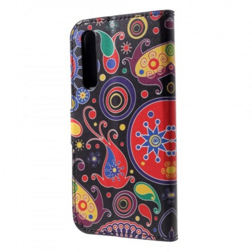 Lederhüllen Für Huawei P30 Galaxy-design