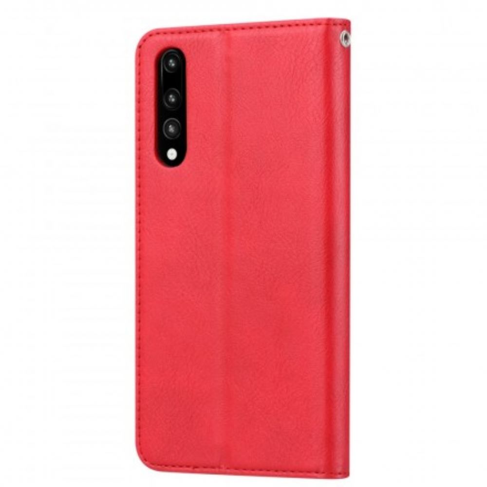 Schutzhülle Für Huawei P30 Flip Case Kartenetui Aus Kunstleder