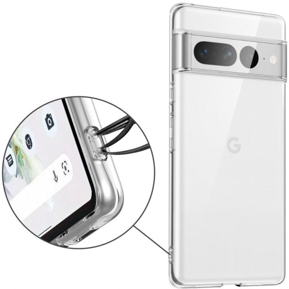 Hülle Für Google Pixel 7 Pro Flexibel Transparent