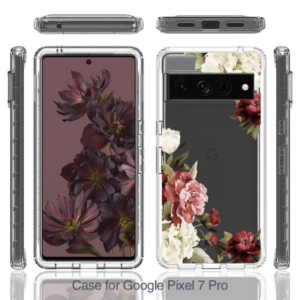 Hülle Für Google Pixel 7 Pro Nahtlose Blumen