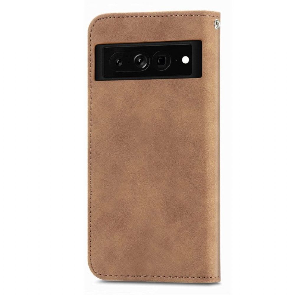 Schutzhülle Für Google Pixel 7 Pro Flip Case Vintage-serie