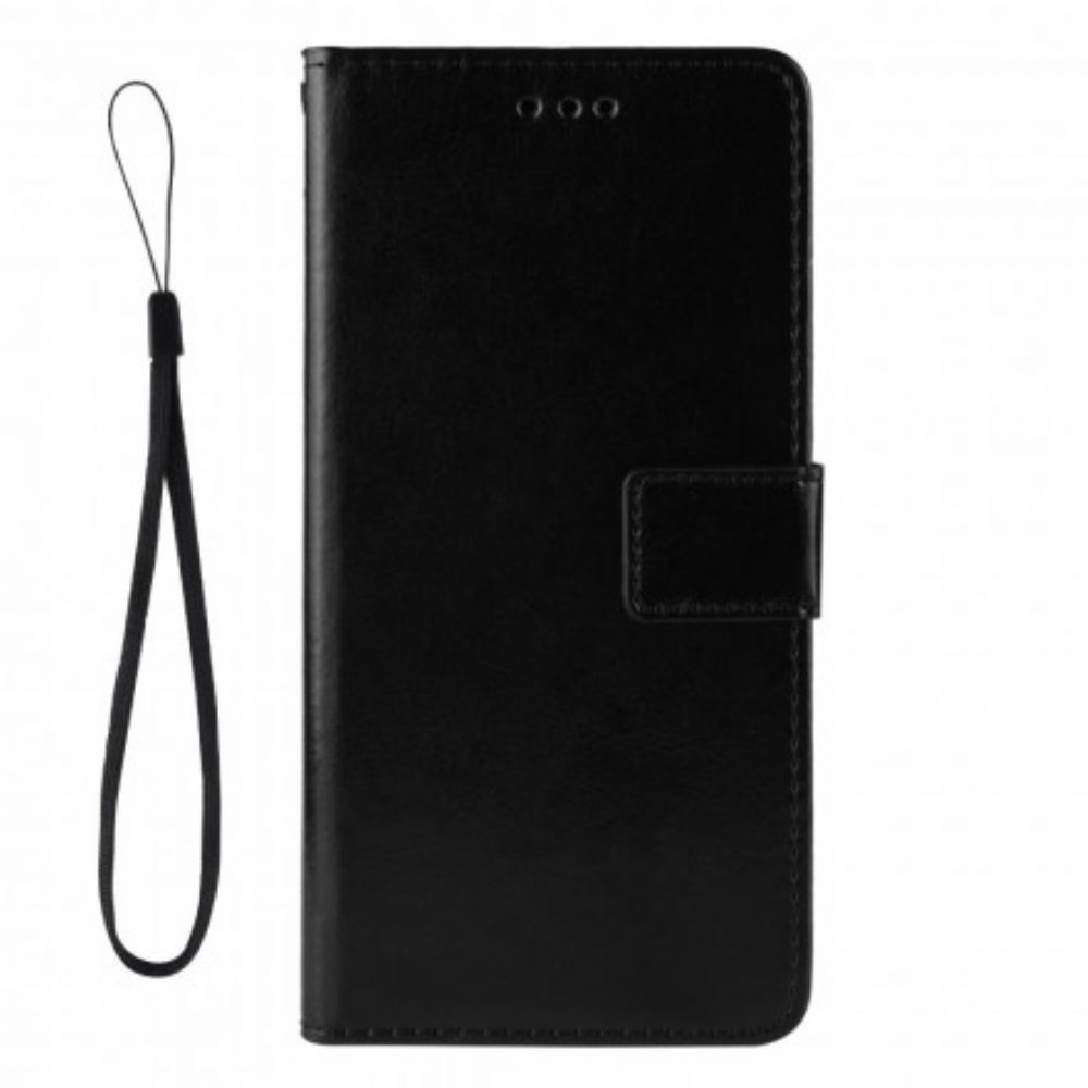 Flip Case Für Sony Xperia 10 III Auffälliges Kunstleder