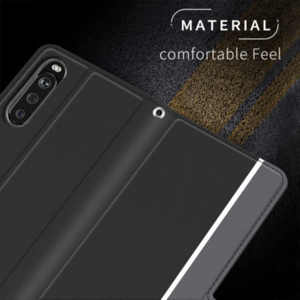 Flip Case Für Sony Xperia 10 III Bicolor Baiyu-serie