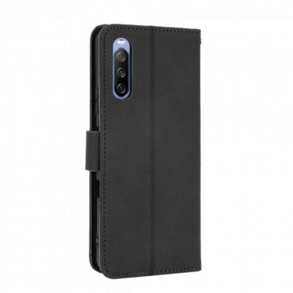 Flip Case Für Sony Xperia 10 III Hautberührung