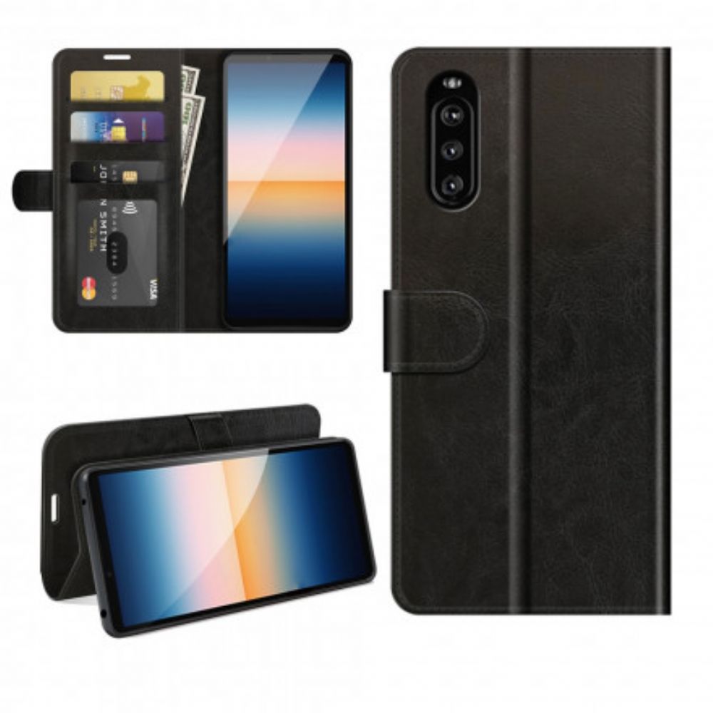 Flip Case Für Sony Xperia 10 III Ultra Kunstleder