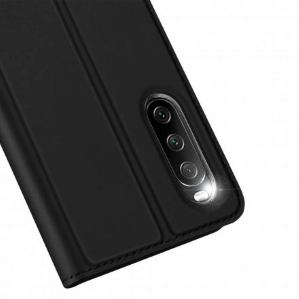 Schutzhülle Für Sony Xperia 10 III Flip Case Skin Pro Dux Ducis