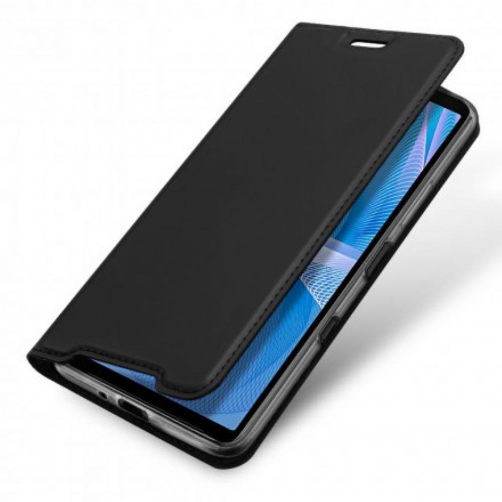 Schutzhülle Für Sony Xperia 10 III Flip Case Skin Pro Dux Ducis