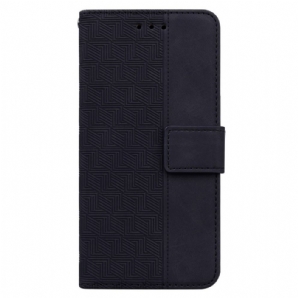 Flip Case Für Samsung Galaxy A13 Mit Kordel Tangamuster